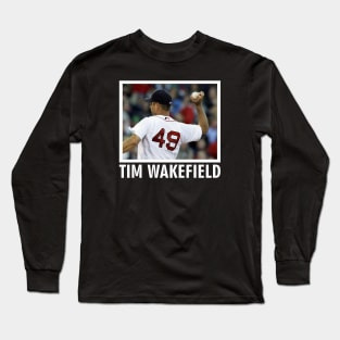 Tim Wakefield Long Sleeve T-Shirt